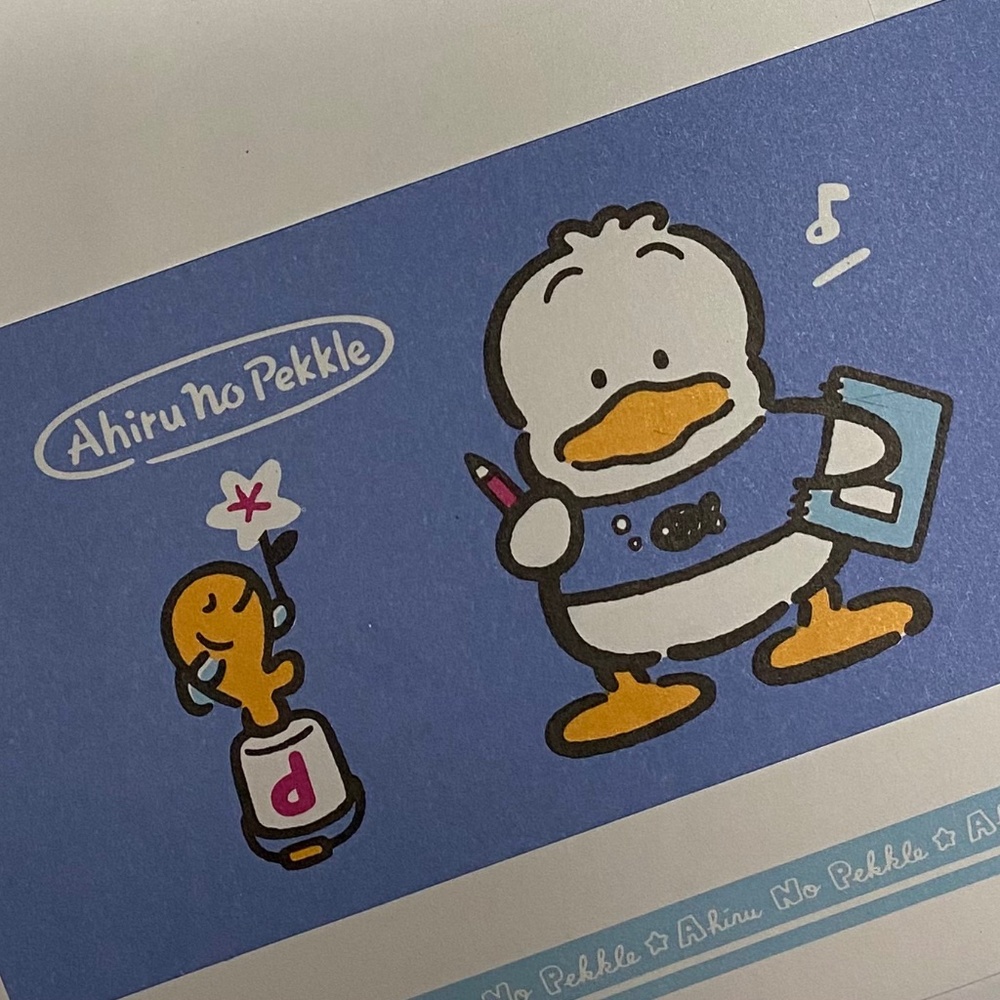 Sanrio Vintage 1993 | Ahiru No Pekkle | Penguin Stationery with Envelopes | Rare